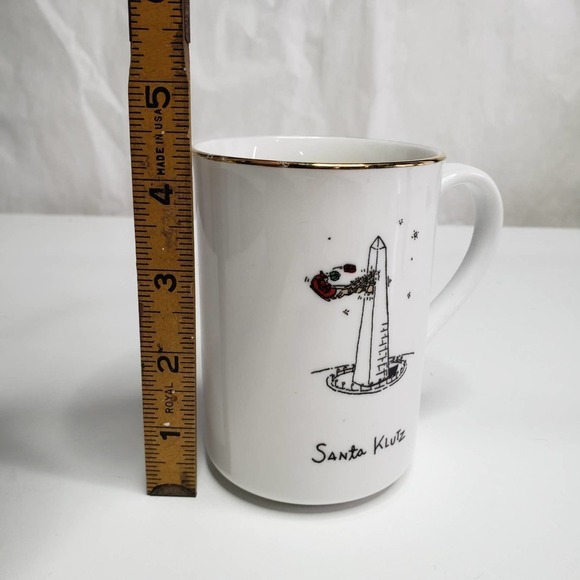 Merry Masterpieces‎ Porcelain 1999 Dayton Hudson Brands Santa Klutz Mug - Picture 10 of 10